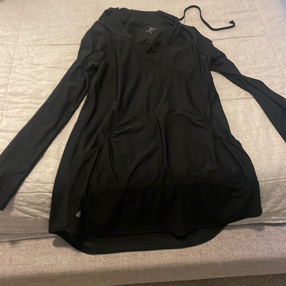 Athleta hooded swim cover-up